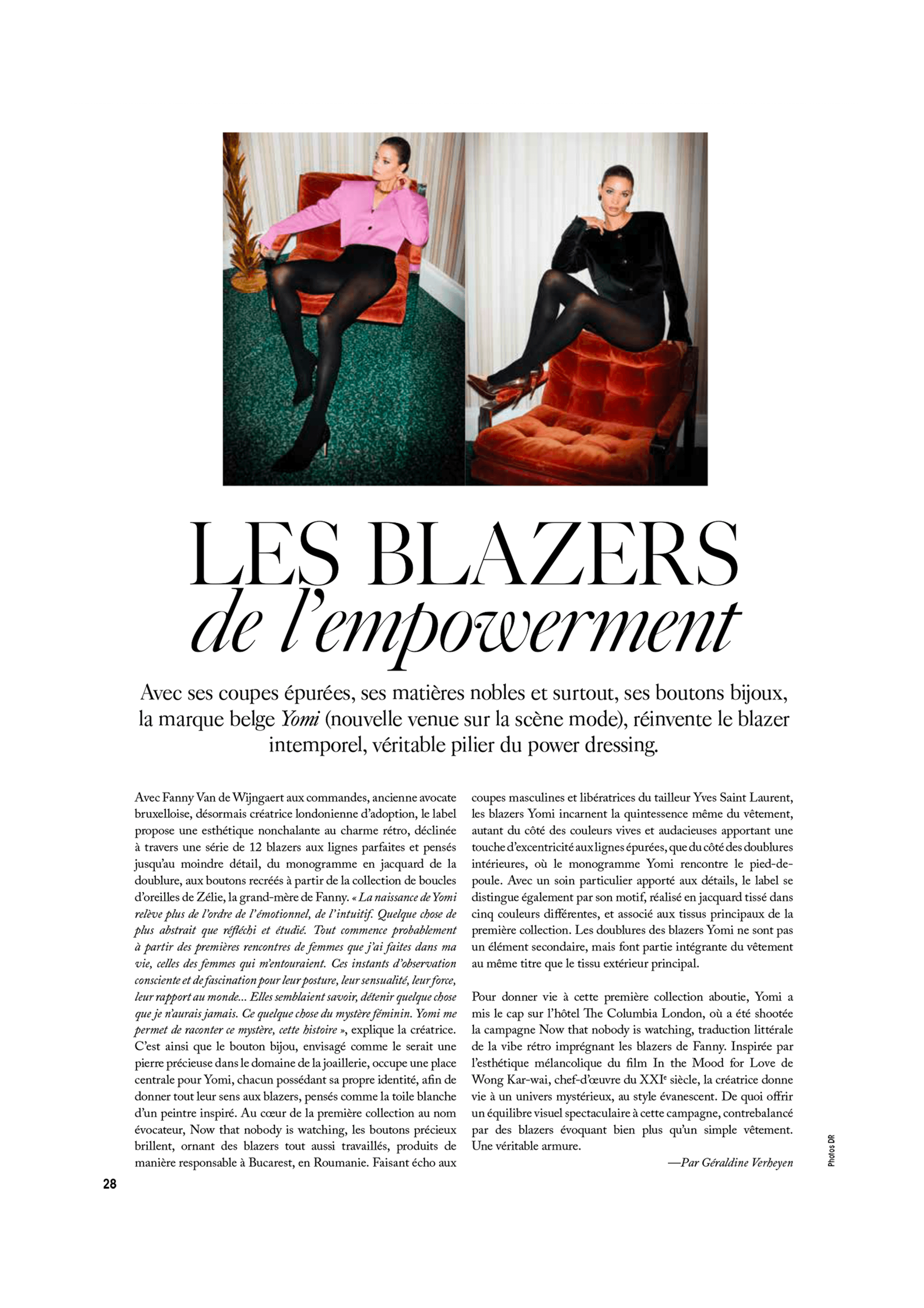l'officiel press release