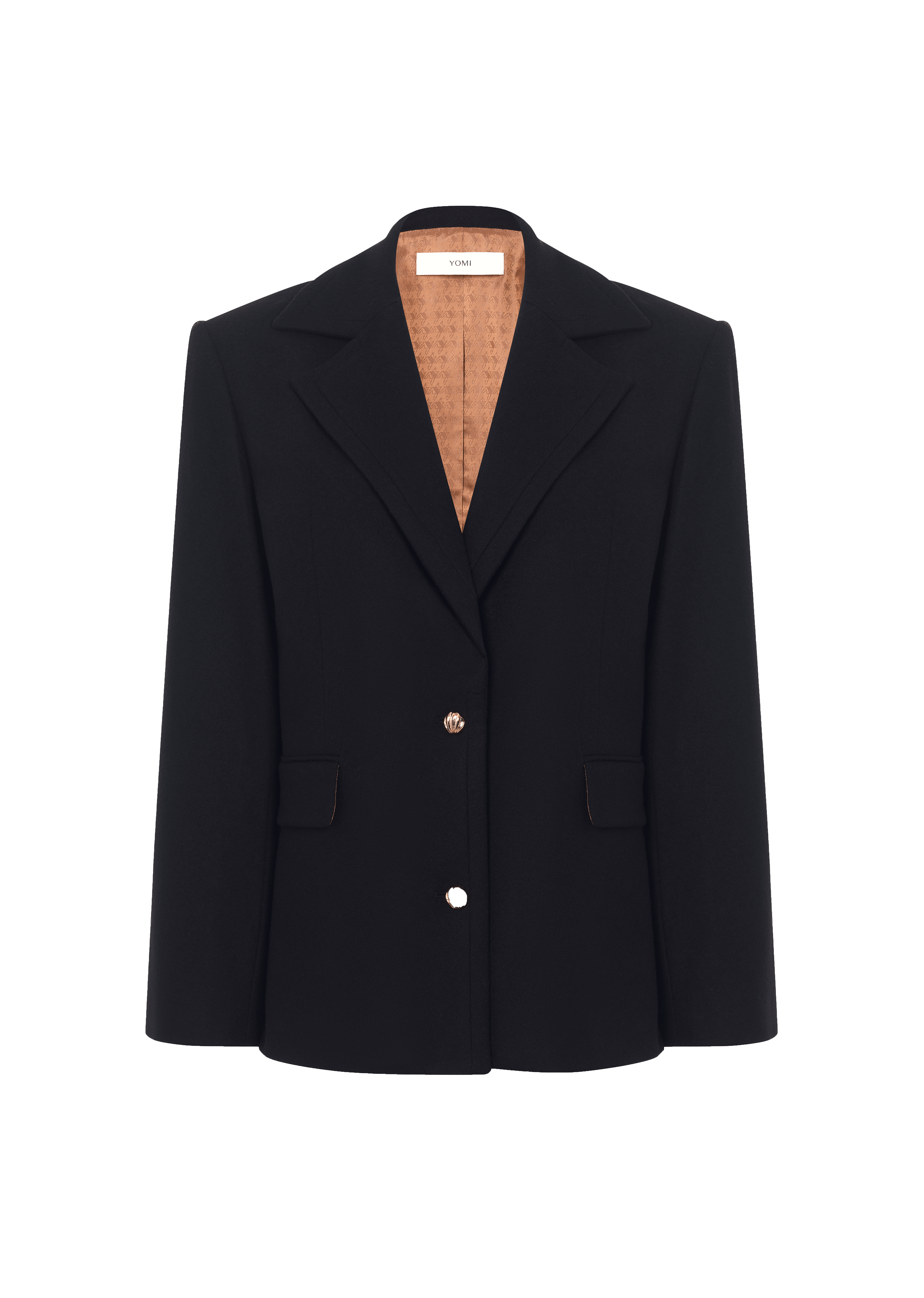 Oversized Black Boxy Fit Blazer